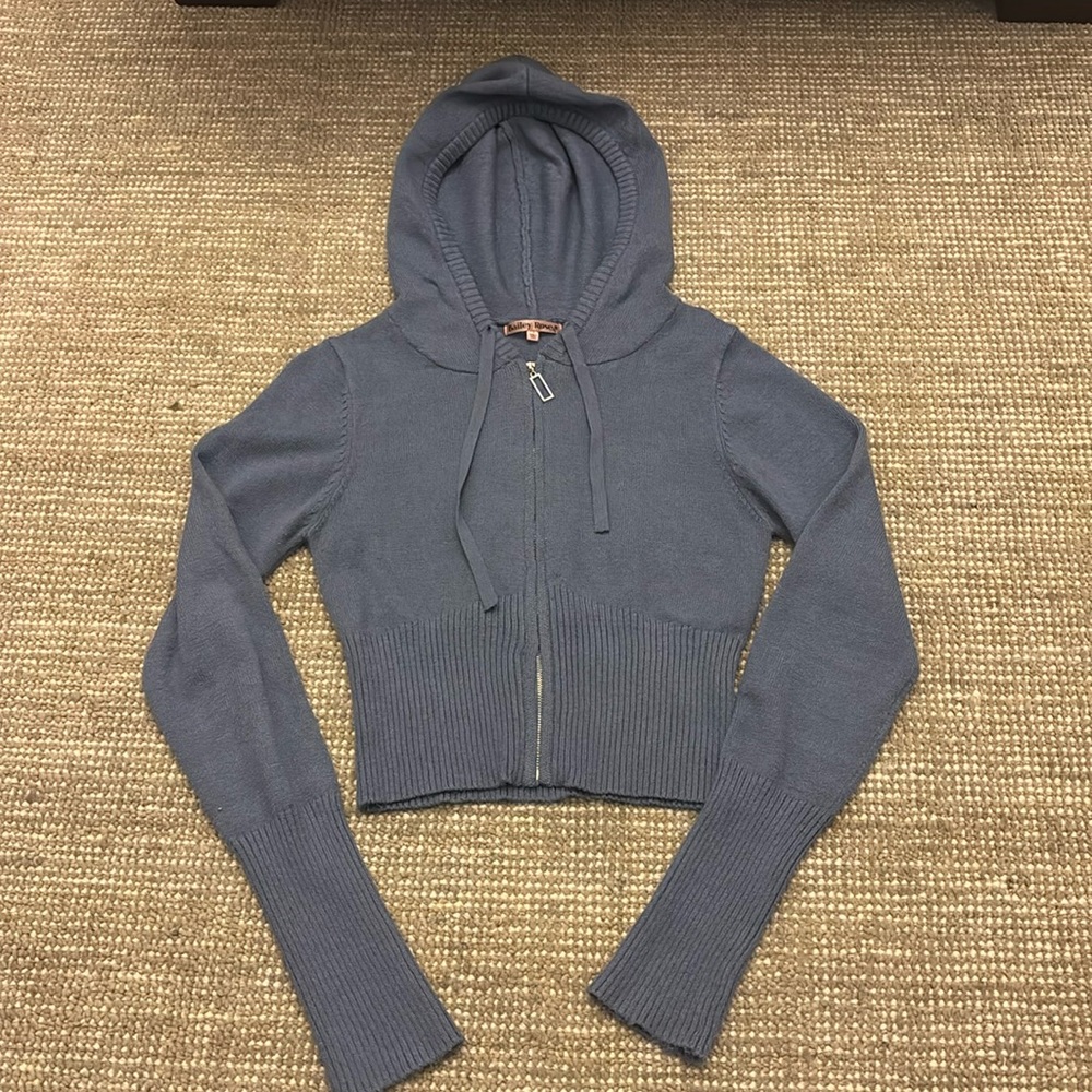 Bailey Rose soft zip up